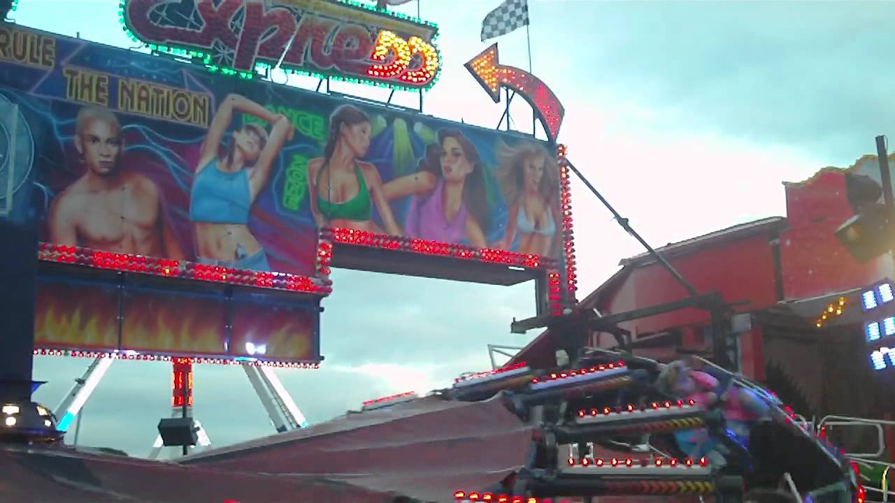 Hoppings 2015 Midnight Express ride