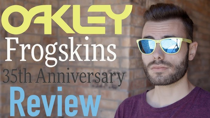 IT'S BEEN 35 YEARS! Oakley Frogskins 35th Anniversary LIMITED EDITION  Review! | SportRx - YouTube