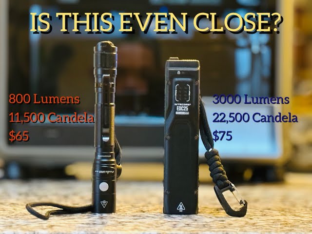 Nitecore EDC25 Vs Fenix LD22 V2.0 | Sub $80 King? - YouTube