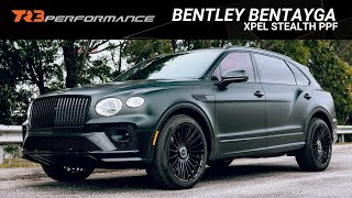 BENTLEY BENTAYGA TRANSFORMATION - VOSSEN WHEELS | XPEL STEALTH PPF