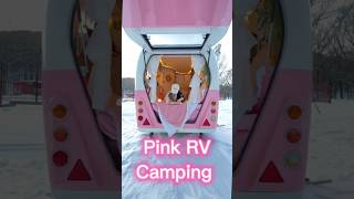 Pink Rv Camping Na Neve