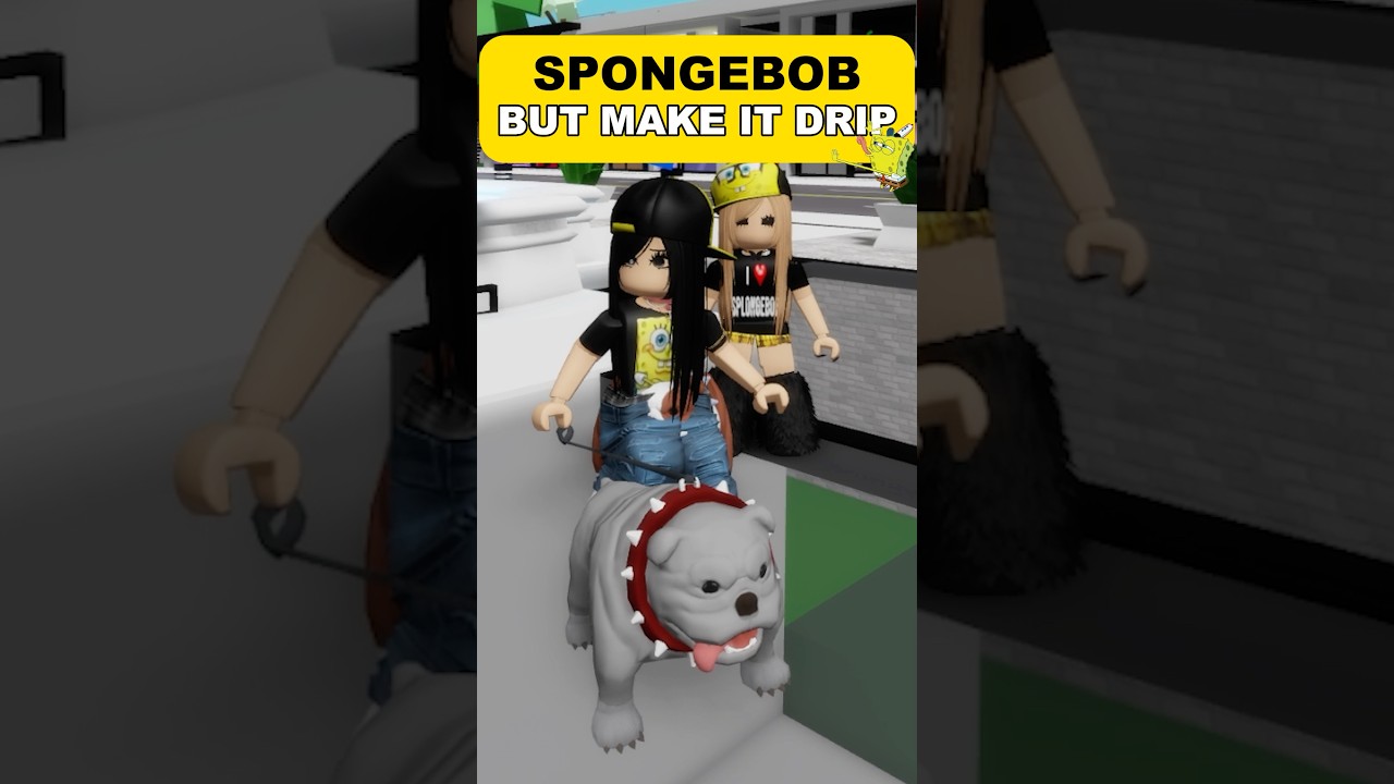 How to Dress as SpongeBob Drip in Brookhaven 🧽🏝️