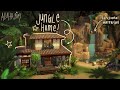 colourful jungle explorer villa🌿🗿🥝 the sims 4: speed build