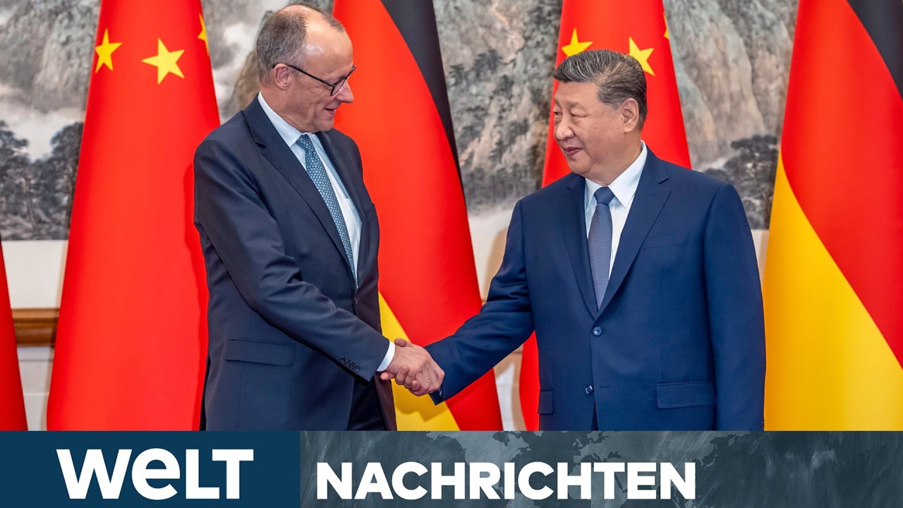 CHINA: MERZ landet Megadeal! 120 Airbus-Jets und klare Ansage zum Ukraine-Krieg | WELT STREAM