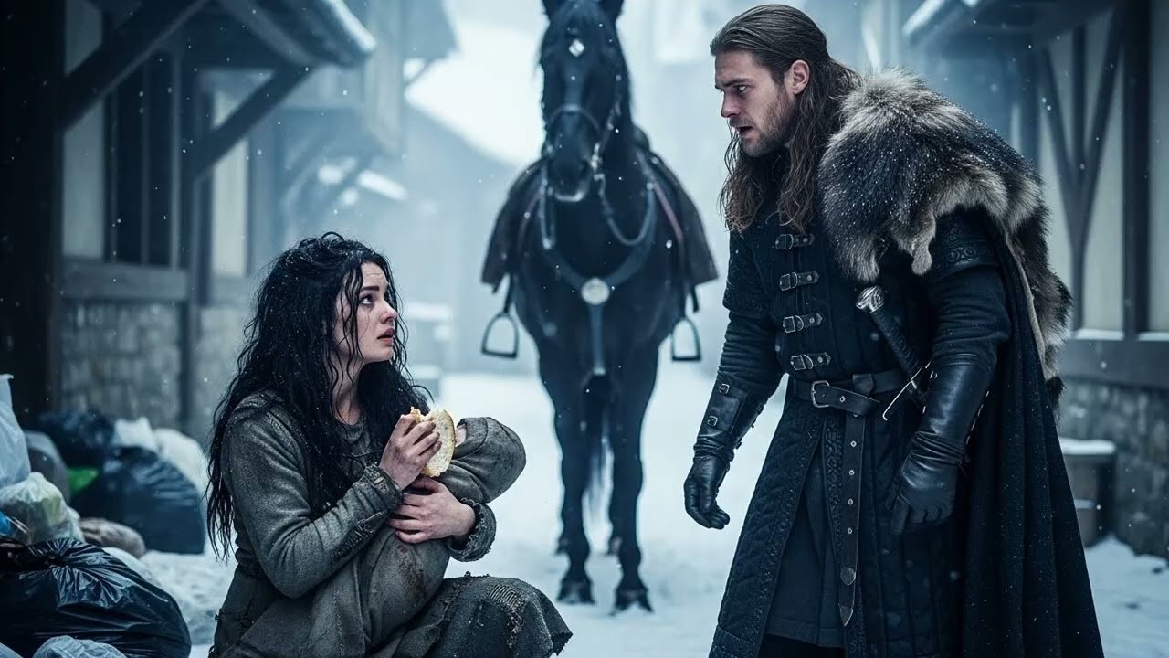 REGELE VĂDUV GĂSEȘTE O TÂNĂRĂ MAMĂ MÂNCÂND DIN GUNOI… CE FACE EL APOI ȘOCHEAZĂ PE TOȚI