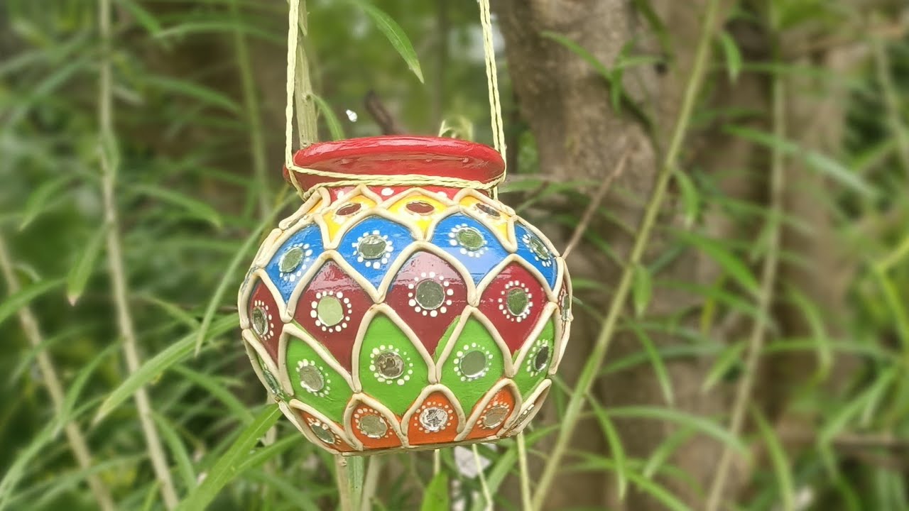 Janmashtami Special | Matki Decoration |  Lippan Art | Prayas Art