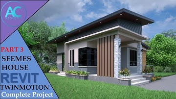 SEEMES House | Part 3 | Complete Step By Step Project | Revit and Twinmotion Tutorial