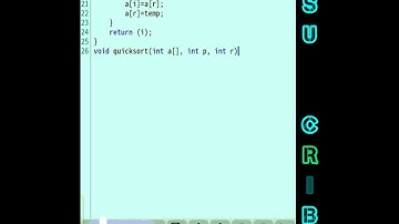 Quicksort Algorithm | Data Structure | C program | #shorts #coding #programming #code #viral