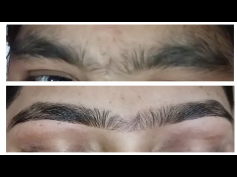 Joint eyebrow threading | Thick eyebrow threading | Arch shaped eyebrow threading | Pampa's Corner