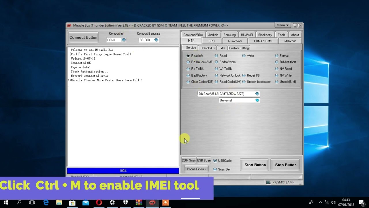 Jinsi ya Kuweka IMEI number kwenye simu Ikiwa On Miracle box crack