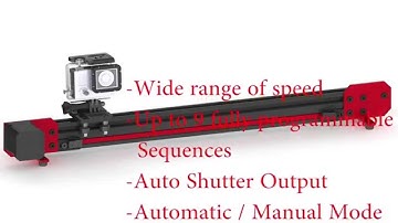 Programmable Motorized Camera Slider