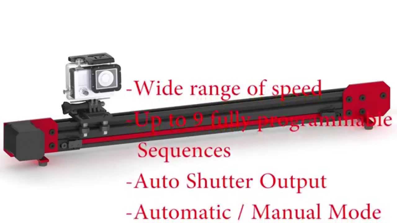 Programmable Motorized Camera Slider YouTube