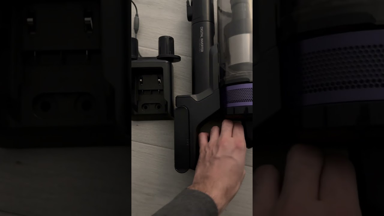 Как зарядить пылесос Samsung 