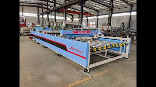 XY-VCS Fully automatic double vibrator count stacker machine (for pizza box) #xinyu #pizza #carton