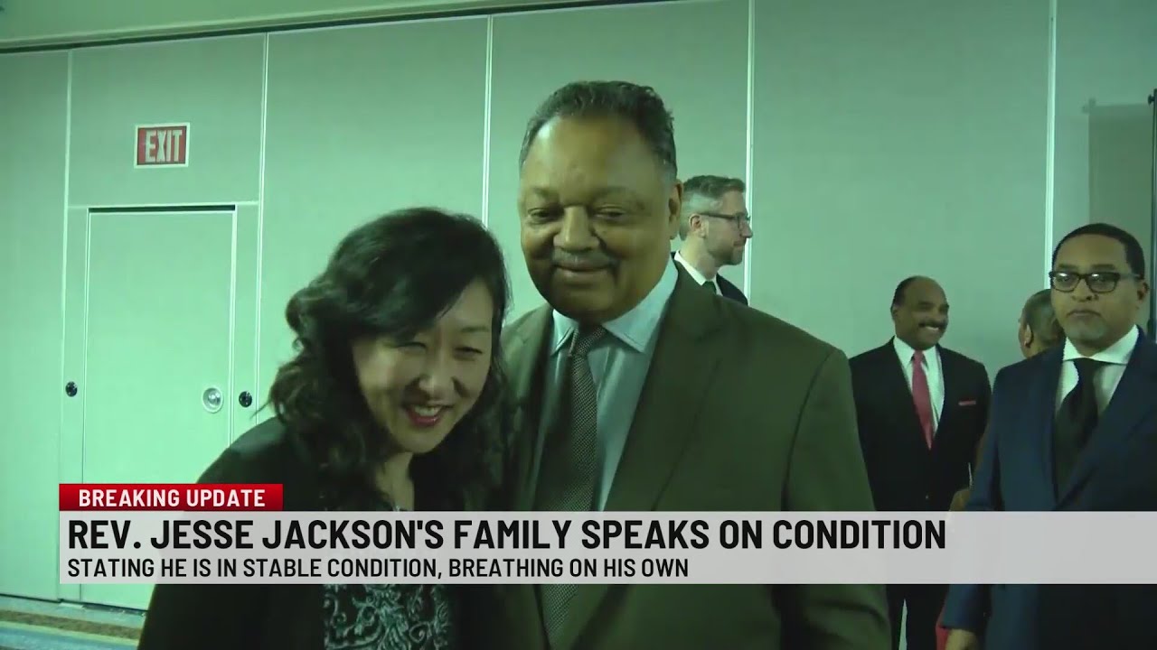 Family of Rev. Jesse Jackson releases statement on condition following life support reports