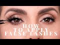 TOP TIPS FOR APPLYING FALSE LASHES | ALI ANDREEA