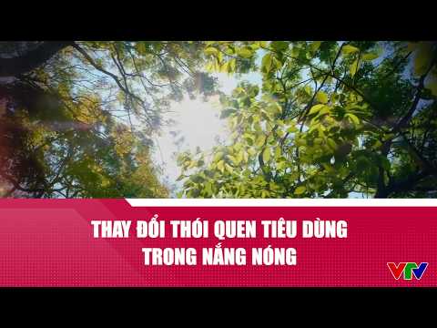 Thay đổi thói quen tiêu dùng trong nắng nóng | VTV24