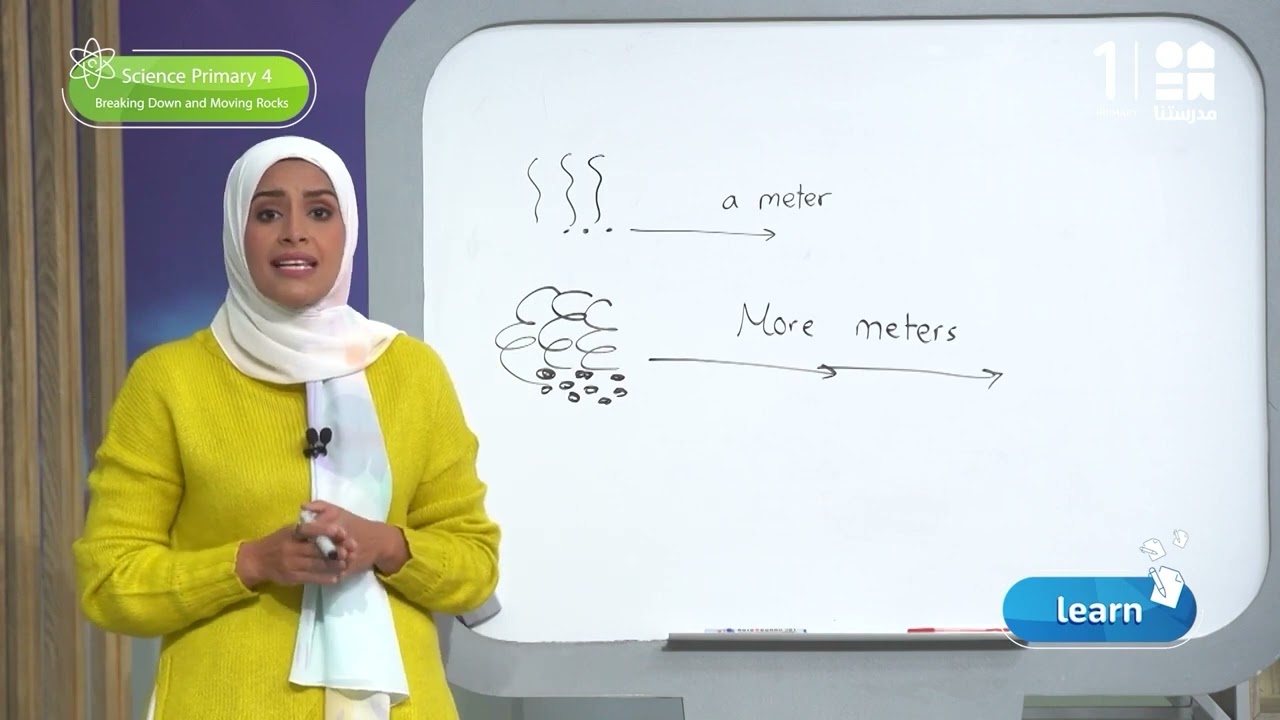 Breaking down and moving rocks | Science | الصف الرابع الابتدائي