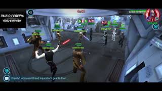 Star Wars Galaxy of Heroes Territory War Counter Captain Phasma Omicron Team