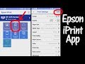 How to connect a WiFi printer with a smart device, Epson iPrint App