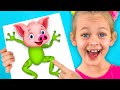 What an animal + More Nursery Rhymes & Kids Songs | Maya and Mary