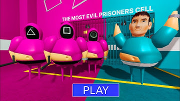 Barry Squid Game 2 Prison Run (Obby) Gameplay #roblox #games #scaryobby #robloxgames