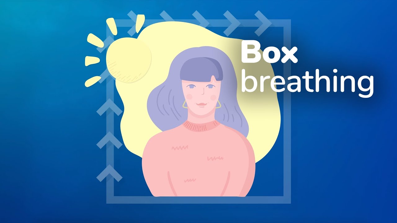Download Box breathing relaxation technique: how to calm feelings of stress or anxiety