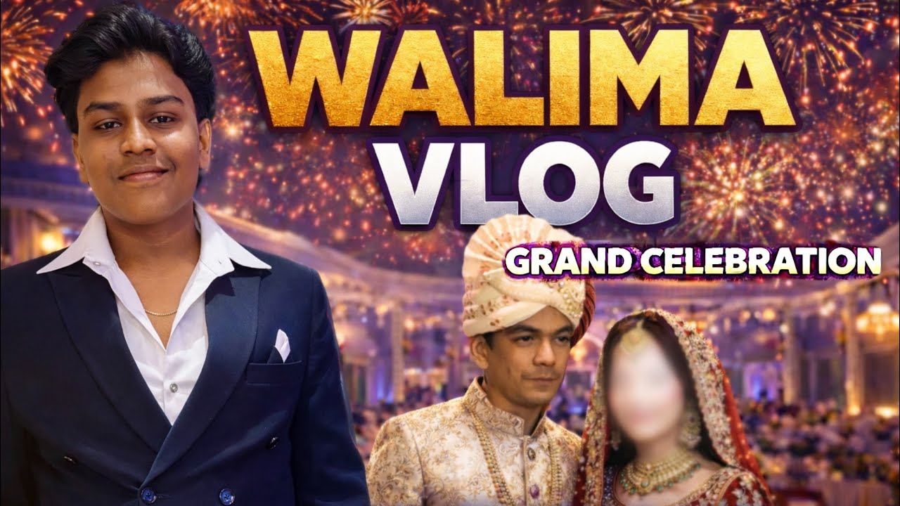 RECEPTION VLOG ❤️ | GRAND CELEBRATION 🎉 | FIREWORKS 🔥 | MAFIA LOOKS 🤯 | INDIAN SHAADI ✨|aa