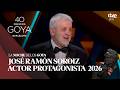 José Ramón Soroiz Receives The Goya Award For Best Actor Goya Awards 2026