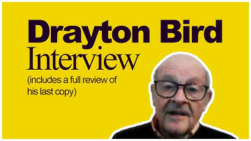 CopywriterView #1: Drayton Bird 🦒