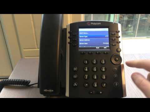 Dynamix UC Platform - How to manually provision the Polycom VVX 400 and 410