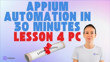 [Updated] Lesson 4 (Windows PC): Fast Track to Automation with GenAI Appium Script Generation