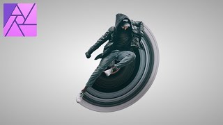 How to Create a Circular Pixel Stretch Effect - Affinity Photo Tutorial