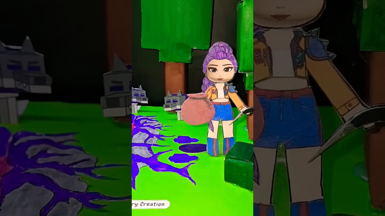 99 NIGHTS IN THE FOREST ROBLOX HUNTRIX PAPER GAME CRAFT