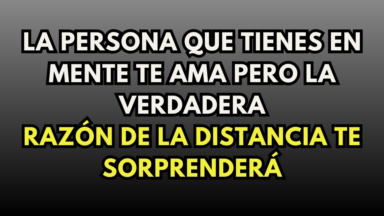 La persona en la que estás pensando te ama — aquí está la verdadera razón de la distancia
