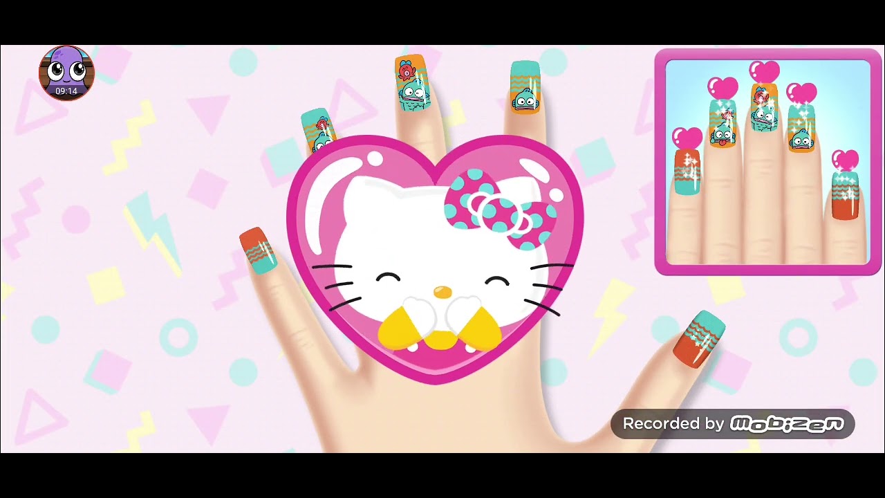 Hello Kitty Nail Salon #10