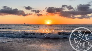 Dredge Ship Orange Sunrise 4k Walk! | Chapter 97 #beach #seasideescape #seasideliving #coastalwalk