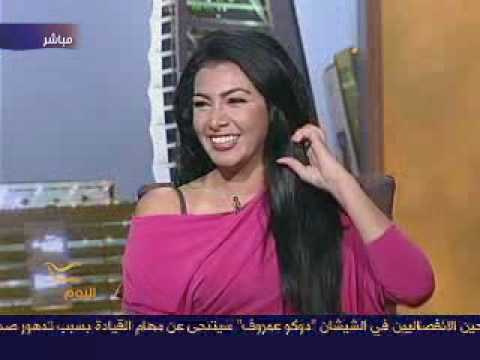 لقاء الفنانة ميرهان حسين على قناة الحوار ج2