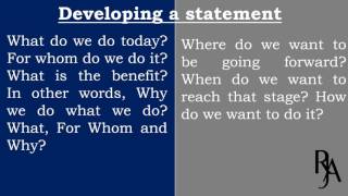 DIFFERENCE BETWEEN VISION AND MISSION STATEMENT