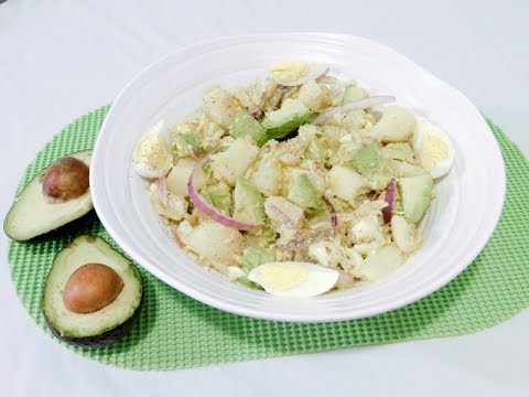 Bacalao Salad With Potatoes And Avocado