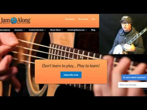 Virtual Jam: Country-Rock groove on Banjo!