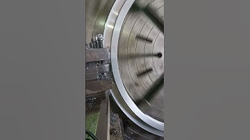 Huge flange machining #viral #trending #satisfying #video #ytshort #youtube #lathe #yt #shorts #wow