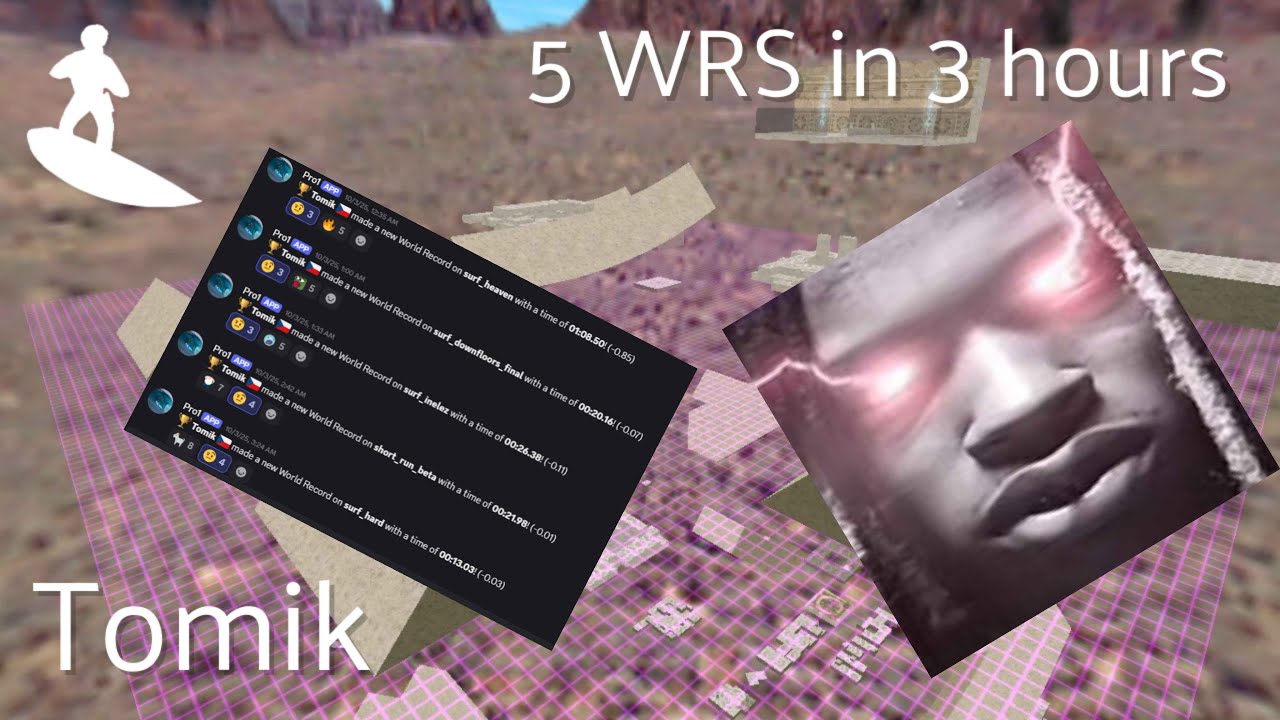 CS 1.6: Tomik's 5 record combo