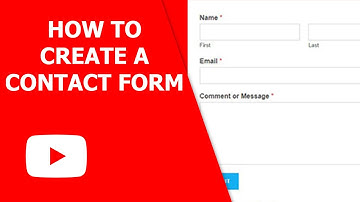 How to create a Contact Form on your Website
