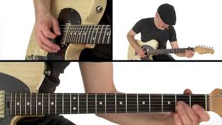 Video thumbnail of "Smoke Stack Lightning (Howlin' Wolf) Guitar Lesson - Breakdown - Jeff McErlain"