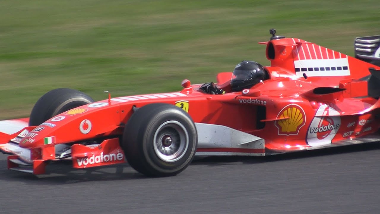 V10サウンドのフェラーリf 1ってこのマシンが最後なんですね Ferrari F05 At Suzuka Sound Of Engine 18 Youtube