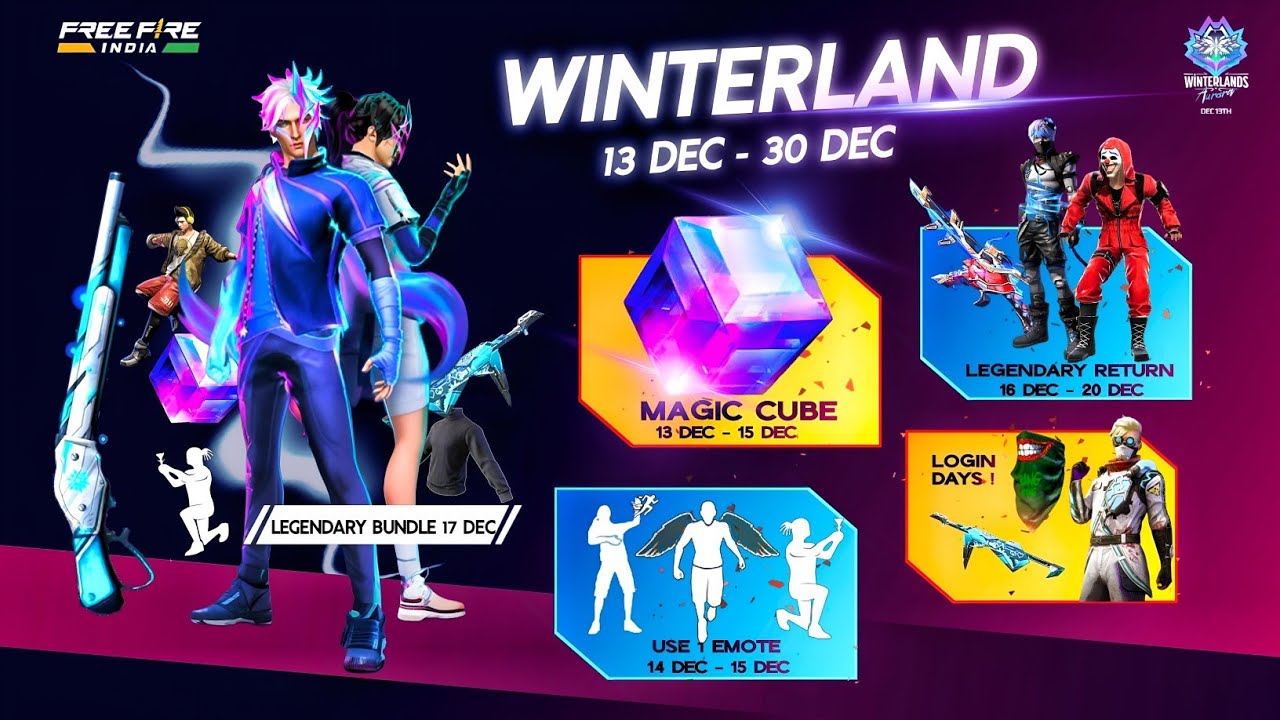 Winterland Evo Bundle Date, Free Emote, Criminal Bundle Return 💥😮| free ...
