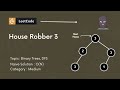 House Robber 3 | Leetcode-337 | DFS | Binary Tree