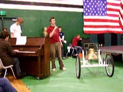 Jon singing at the Veterans Day Assembly November ...