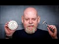 Mr G Headshave No108 Leaf Razor &amp; TOBS Sandalwood Shaving Cream